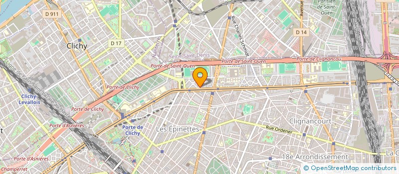 localisation de l'entreprise MADAME ALBRIER FRISET à PARIS