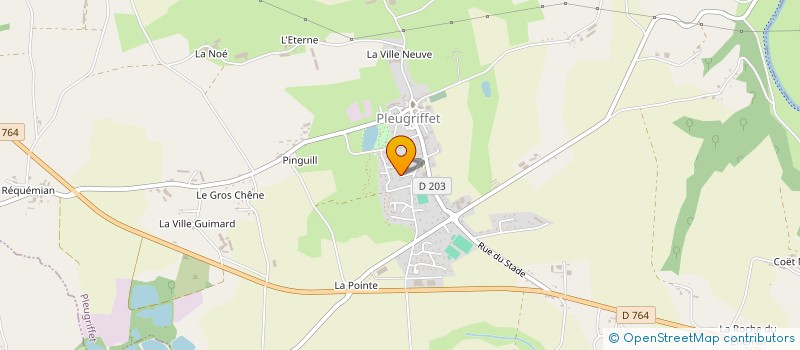 localisation de l'entreprise MADAME ALCINA TREMOULU  PLEUGRIFFET