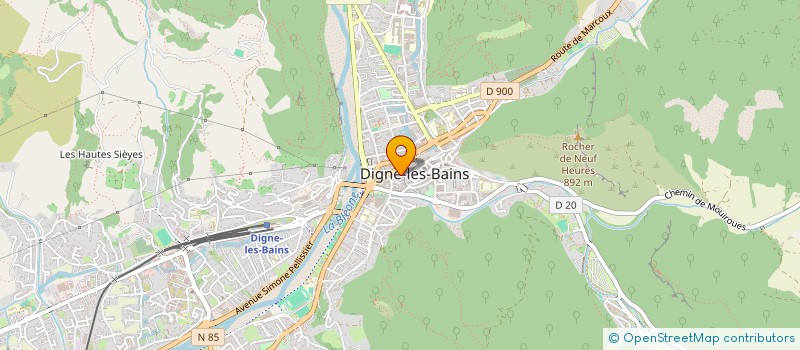 localisation de l'entreprise MADAME ALDA COELHO  DIGNE-LES-BAINS