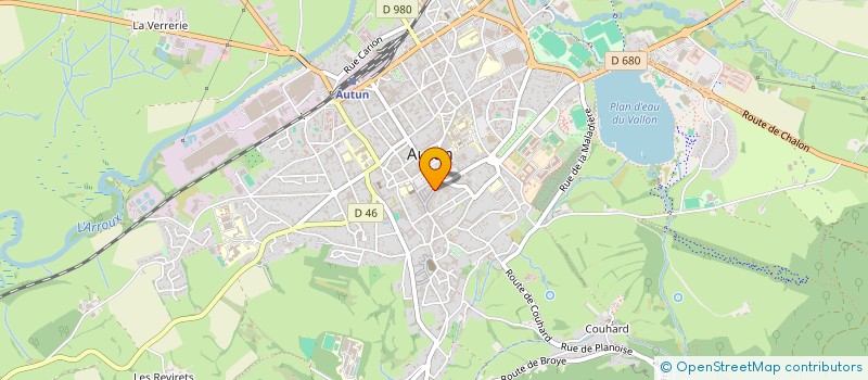 localisation de l'entreprise MADAME ALDA DOS SANTOS BATISTA  AUTUN