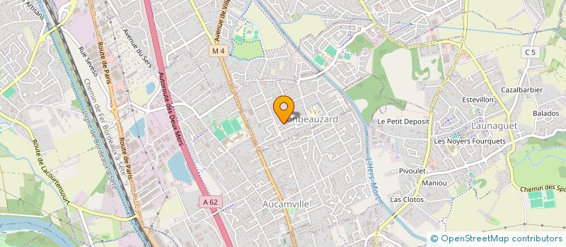 localisation de l'entreprise MADAME ALDA MARIA LOPES GRILO à FONBEAUZARD
