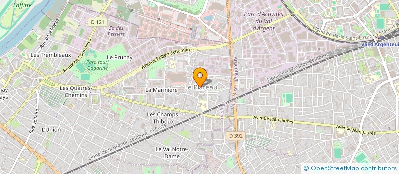 localisation de l'entreprise MADAME ALDA MARQUES  SARTROUVILLE