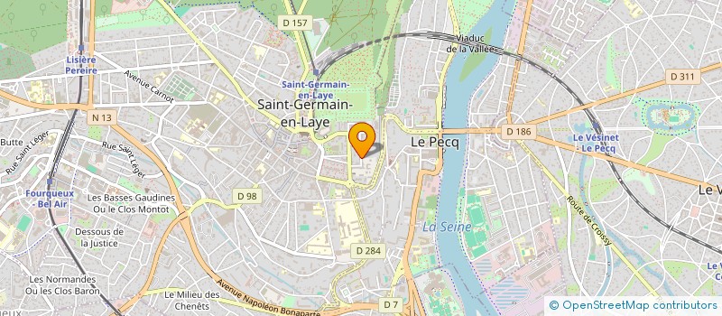 localisation de l'entreprise MADAME ALDA ZEIDAN  SAINT-GERMAIN-EN-LAYE