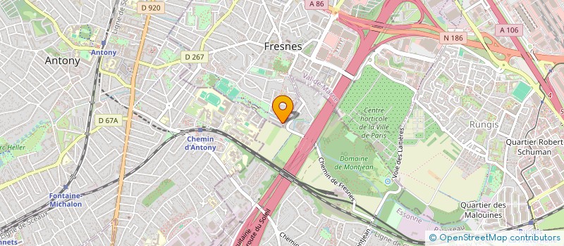 localisation de l'entreprise MADAME ALDJA HASSANI à ANTONY