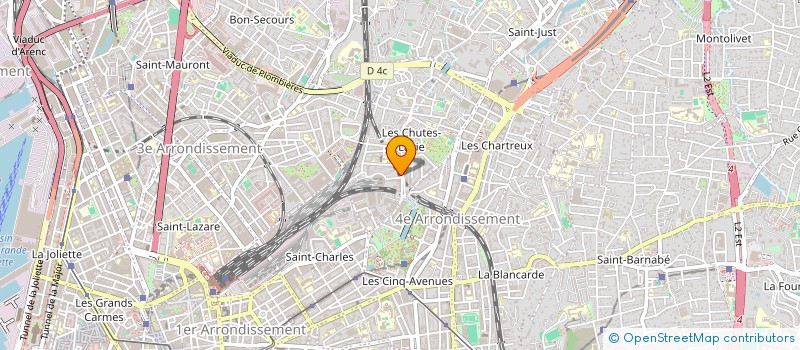 localisation de l'entreprise MADAME ALDJIA BOUAZZA à MARSEILLE