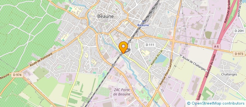 localisation de l'entreprise MADAME ALDJIA CHELLAT à BEAUNE