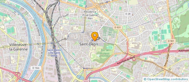 localisation de l'entreprise MADAME ALDJIA HAMDAOUI à SAINT-DENIS