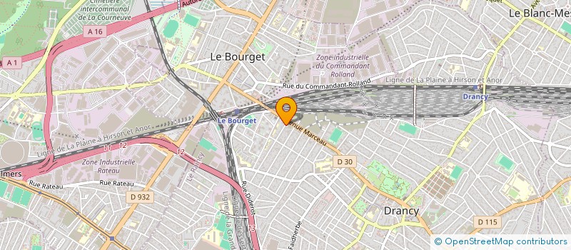 localisation de l'entreprise MADAME ALDJIA MOUICI à DRANCY