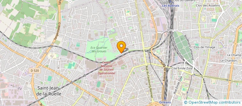 localisation de l'entreprise MADAME ALDJIA TIKAROUCHENE à ORLEANS