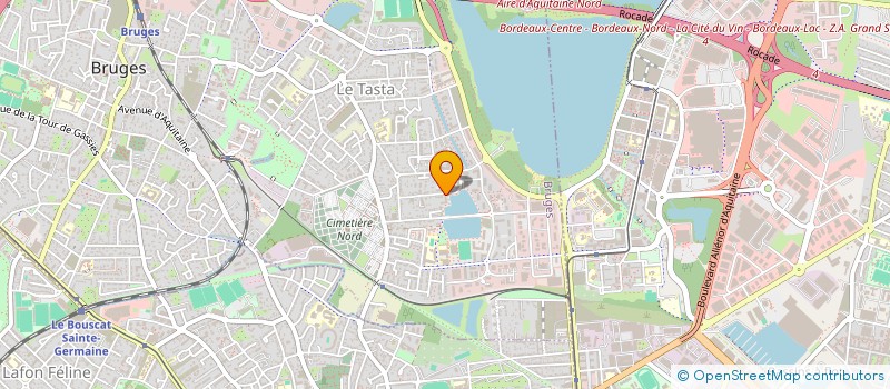 localisation de l'entreprise MADAME ALDONNA HYLA  BRUGES