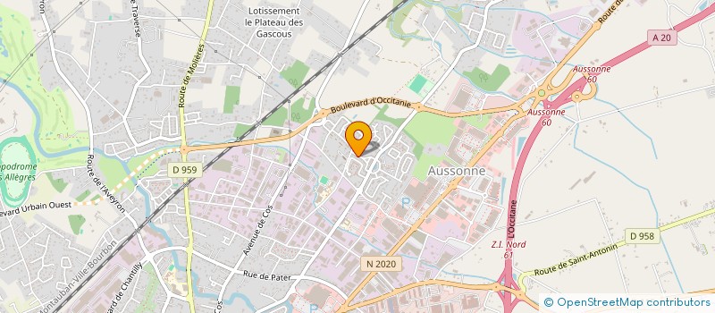 localisation de l'entreprise MADAME ALECIA SUKAJ  MONTAUBAN