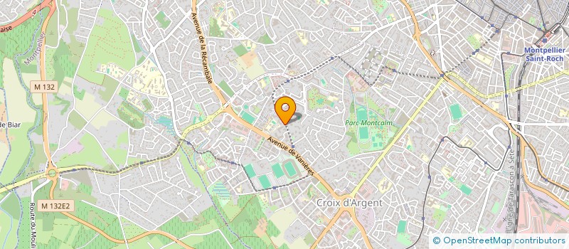 localisation de l'entreprise MADAME ALEJANDRA ARNAUD  MONTPELLIER