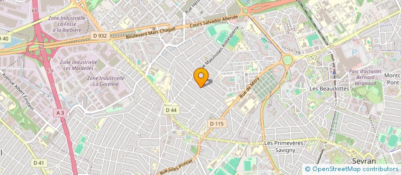 localisation de l'entreprise MADAME ALEJANDRA BEJARANO ALARCON à AULNAY-SOUS-BOIS
