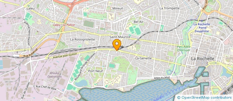 localisation de l'entreprise MADAME ALEJANDRA CALVO  LA ROCHELLE