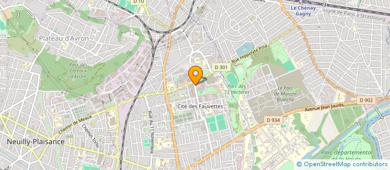 localisation de l'entreprise MADAME ALEJANDRA CAPELLA FERNANDEZ  NEUILLY-SUR-MARNE