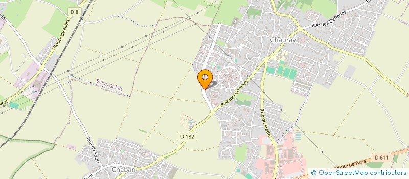 localisation de l'entreprise MADAME ALEJANDRA LOZANO  THENEZAY