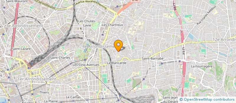 localisation de l'entreprise MADAME ALEJANDRA MARTINEZ DE EULATE à MARSEILLE