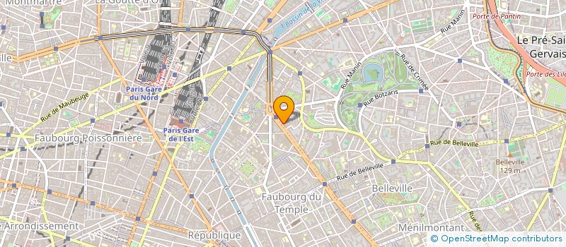 localisation de l'entreprise MADAME ALEJANDRA MENDEZ BLANCAS  PARIS