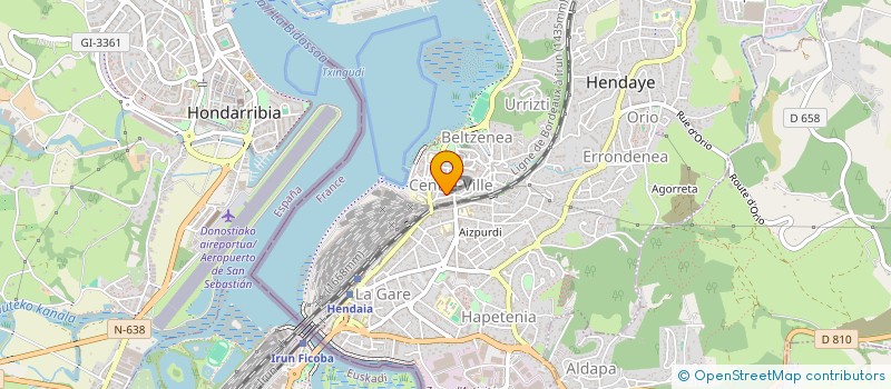 localisation de l'entreprise MADAME ALEJANDRA PEREZ LORENZO à HENDAYE