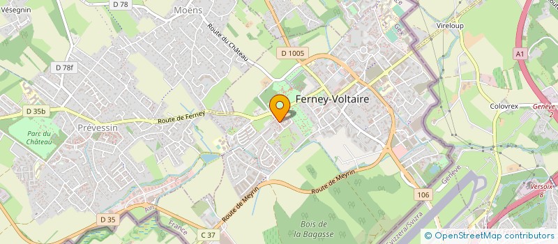 localisation de l'entreprise MADAME ALEJANDRA ROSQUIN à FERNEY-VOLTAIRE
