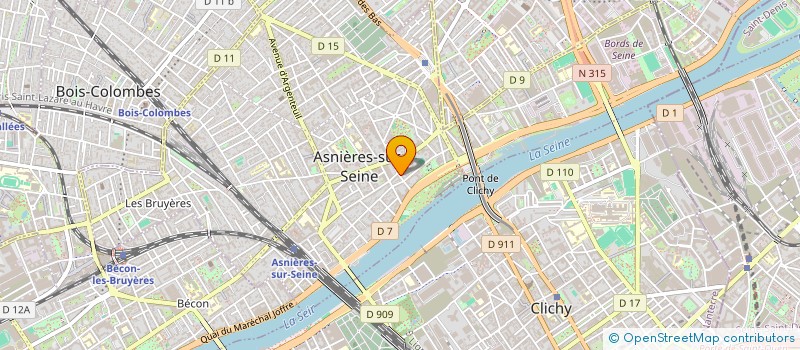 localisation de l'entreprise MADAME ALEKSANDA SAVICIC  ASNIERES-SUR-SEINE