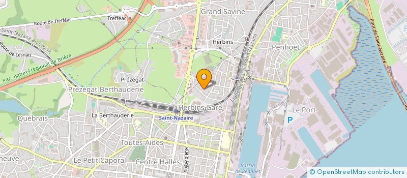 localisation de l'entreprise MADAME ALEKSANDRA BARTOSZEK  SAINT-NAZAIRE