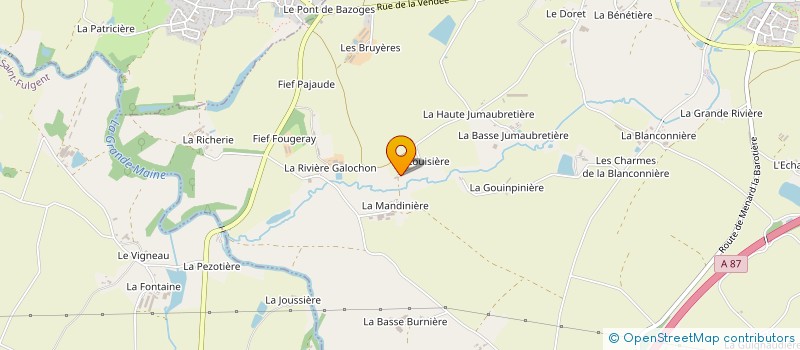 localisation de l'entreprise MADAME ALEKSANDRA BOGDANOVA  BEAUREPAIRE