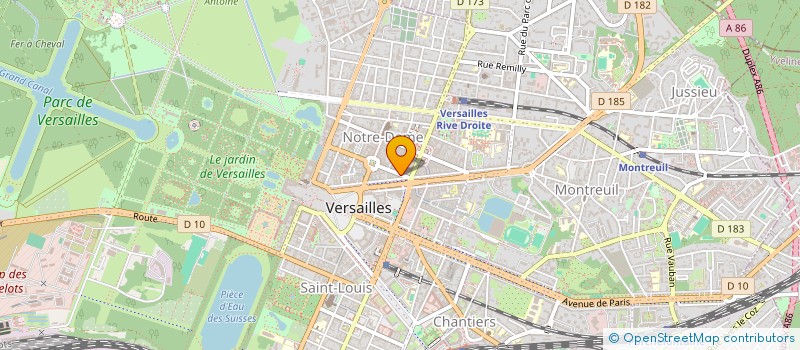 localisation de l'entreprise MADAME ALEKSANDRA FEJIC à VERSAILLES