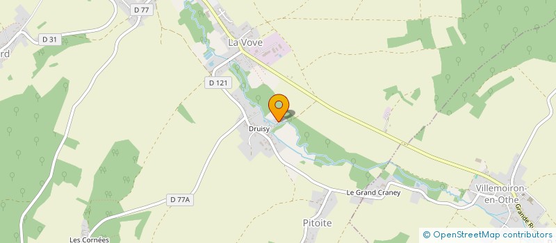 localisation de l'entreprise MADAME ALEKSANDRA FOURNIER  VILLEMOIRON-EN-OTHE