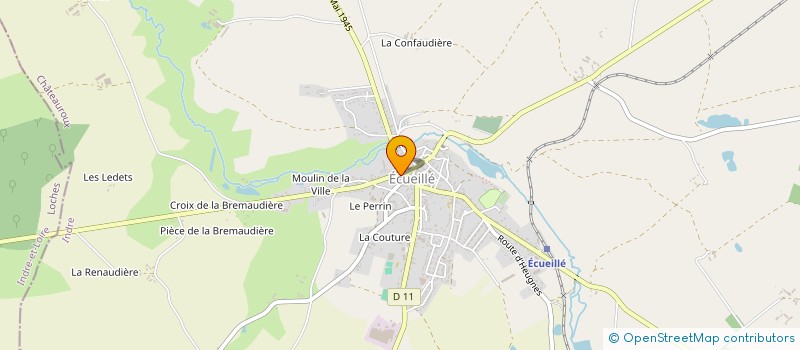 localisation de l'entreprise MADAME ALEKSANDRA HUS à ECUEILLE