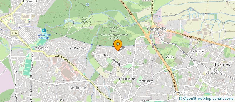 localisation de l'entreprise MADAME ALEKSANDRA KLIM à LE HAILLAN