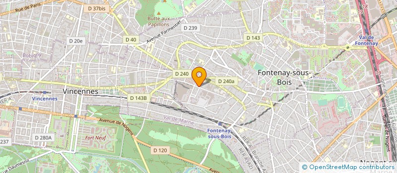 localisation de l'entreprise MADAME ALEKSANDRA KURKIEWICZ à FONTENAY-SOUS-BOIS
