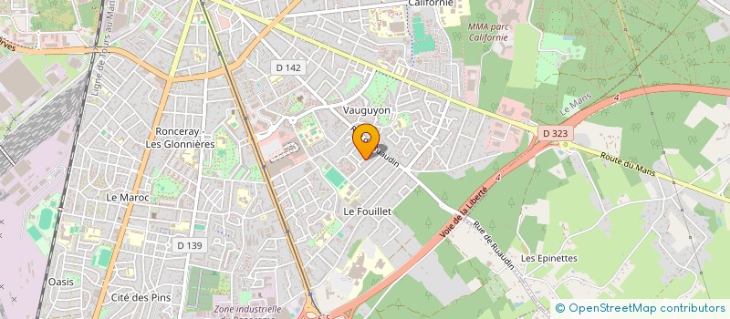 localisation de l'entreprise MADAME ALEKSANDRA MAKSYMOW  LE MANS