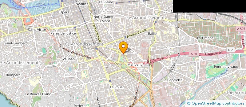 localisation de l'entreprise MADAME ALEKSANDRA NESTOROVA à MARSEILLE