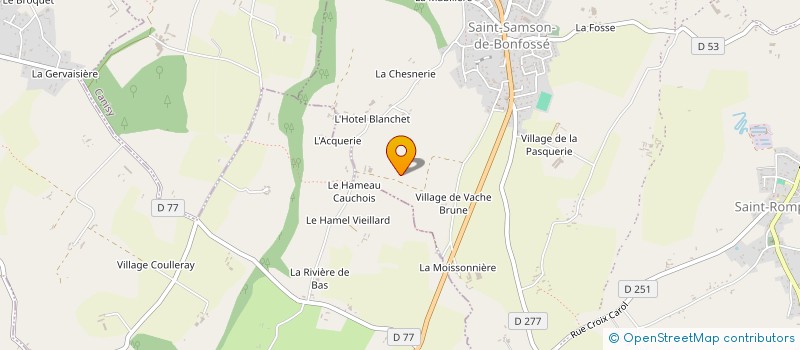 localisation de l'entreprise MADAME ALEKSANDRA OKONIECKA  BOURGVALLEES