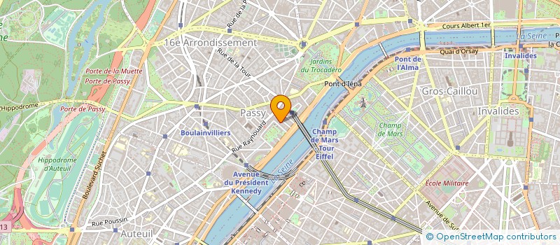 localisation de l'entreprise MADAME ALEKSANDRA OPALIC  PARIS