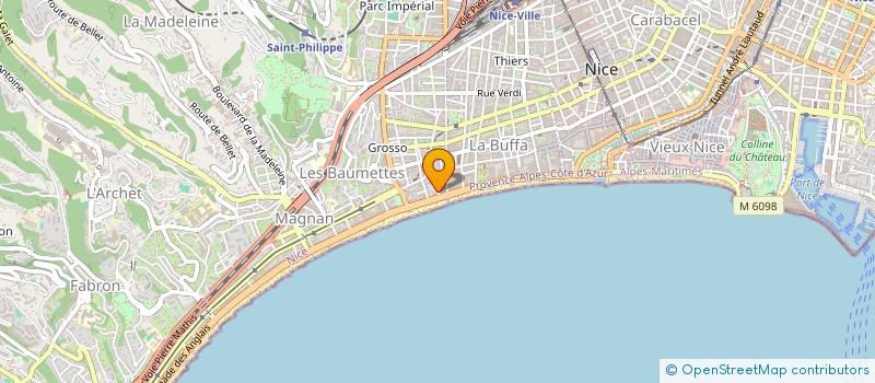 localisation de l'entreprise MADAME ALEKSANDRA OTIEVA à NICE