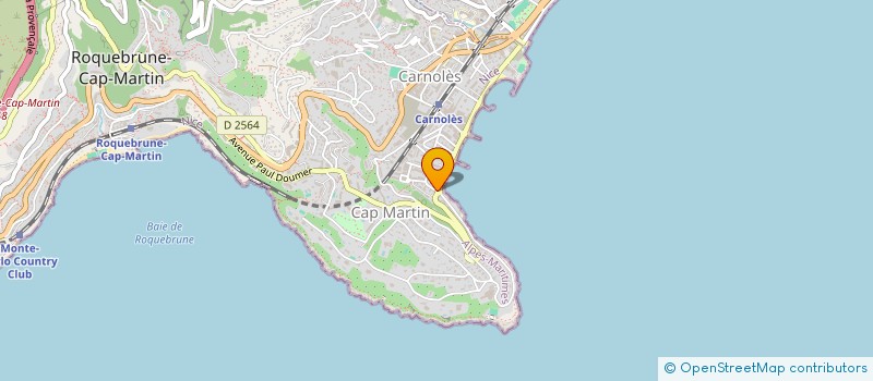 localisation de l'entreprise MADAME ALEKSANDRA PIASECKA à ROQUEBRUNE-CAP-MARTIN