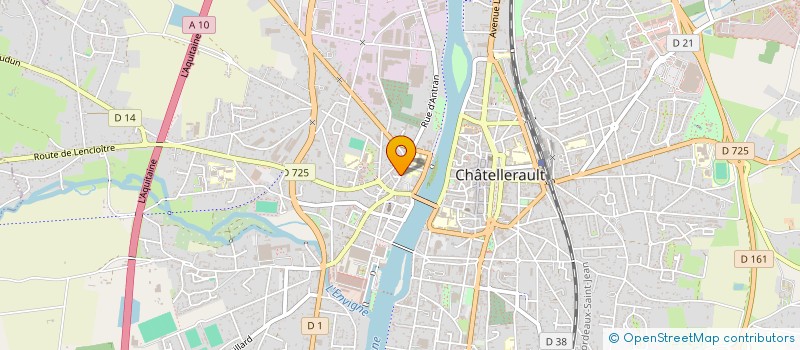 localisation de l'entreprise MADAME ALEKSANDRA POLETEK à CHATELLERAULT