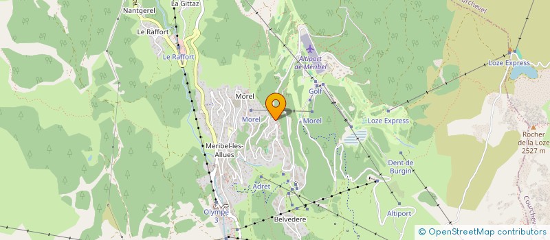 localisation de l'entreprise MADAME ALEKSANDRA ROZANSKA  LES ALLUES