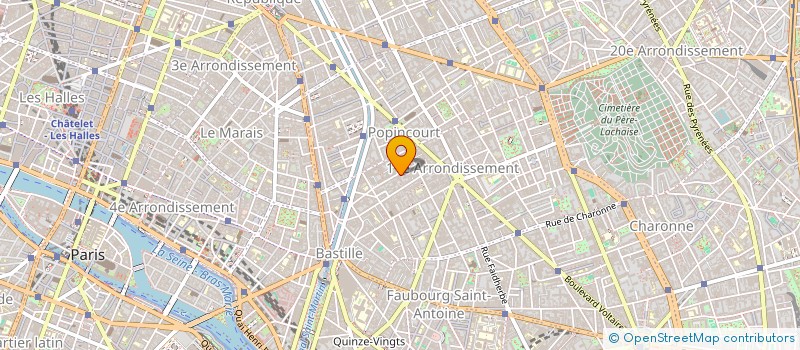 localisation de l'entreprise MADAME ALEKSANDRA VSTAVSKAIA  PARIS