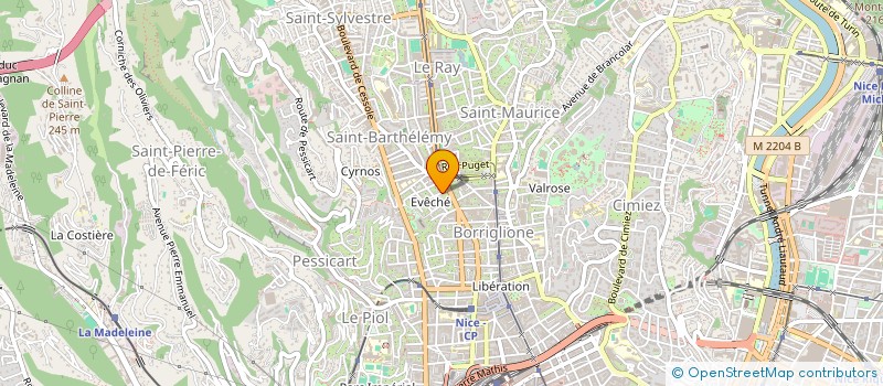 localisation de l'entreprise MADAME ALEKSJA GUTIC à NICE