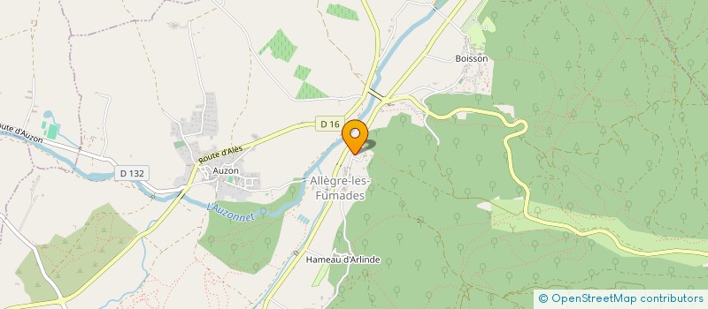 localisation de l'entreprise MADAME ALENA AUDET  ALLEGRE-LES-FUMADES