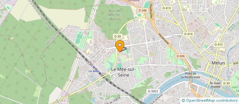 localisation de l'entreprise MADAME ALENA DULINA à LE MEE-SUR-SEINE
