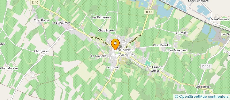 localisation de l'entreprise MADAME ALENA MAROZAVA à SAINT-MEME-LES-CARRIERES