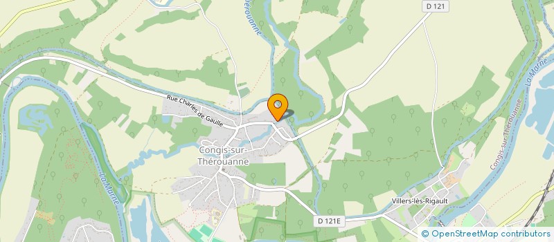 localisation de l'entreprise MADAME ALENA PICHEREAU  CONGIS-SUR-THEROUANNE