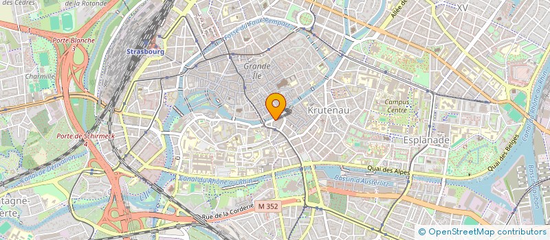 localisation de l'entreprise MADAME ALENA SLAVICKOVA  STRASBOURG