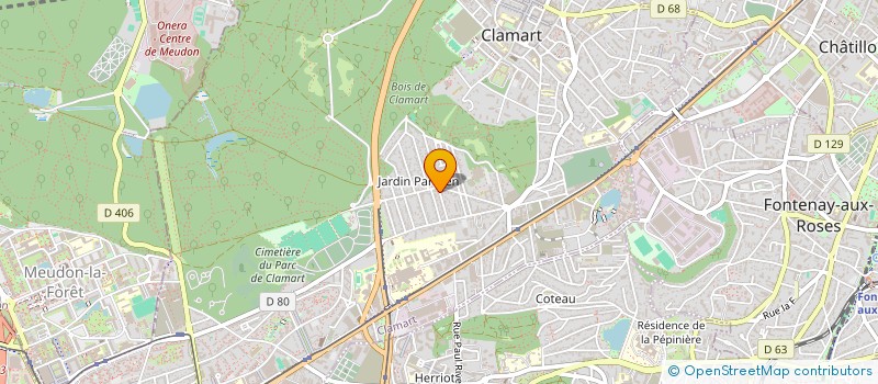 localisation de l'entreprise MADAME ALENA TOMKOVA à CLAMART