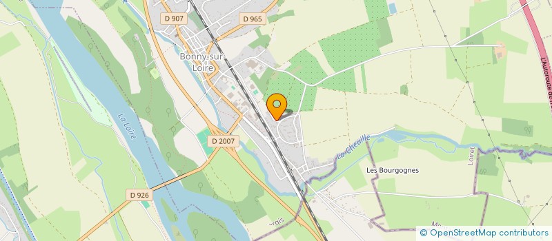 localisation de l'entreprise MADAME ALENCIADE BROSSARD à BONNY-SUR-LOIRE