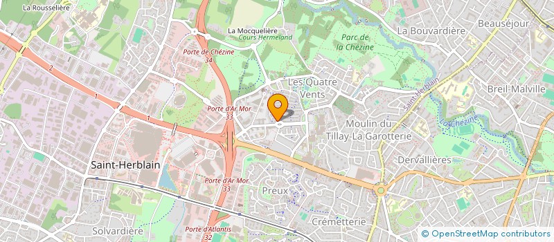 localisation de l'entreprise MADAME ALESSANDRA ALESSANDRA DE MARTINO  SAINT-HERBLAIN